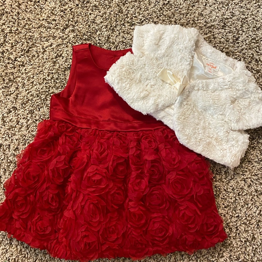 2 piece baby girl dress